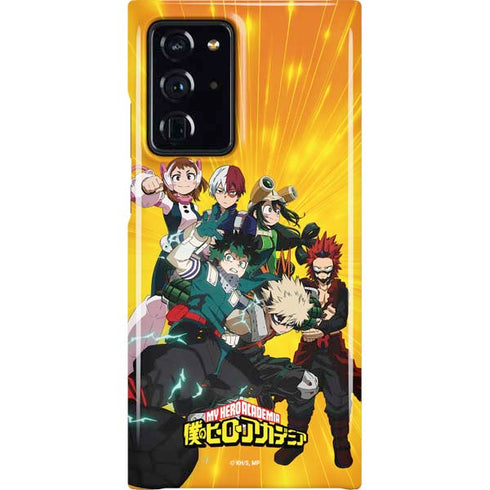 My Hero Academia Deku and Baku Team Season 6 Galaxy Cases